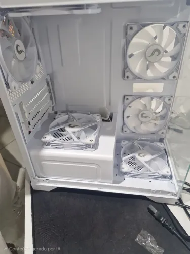 Gabinete com 6 fans da rise mode