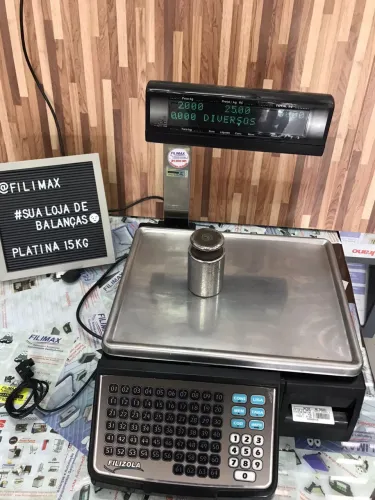 Balança Filizola etiquetadora 15kg