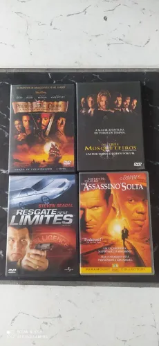 4 dvds Piratas do Caribe 3 mosqueiro...