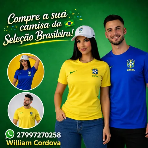 Camisa Brasil Dryfit