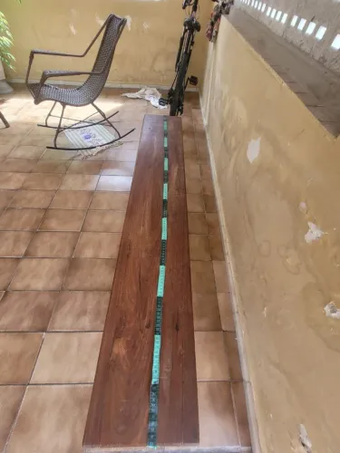 Banco de madeira jatoba 