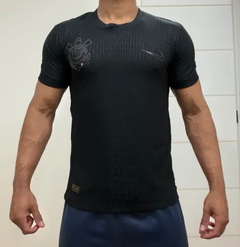 Camisa Corinthians 2024/AllBlack, versão jogador, M.