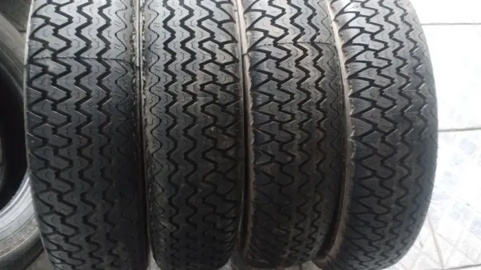 5 pneus Michelin HR 15 XAS clássicos antigos