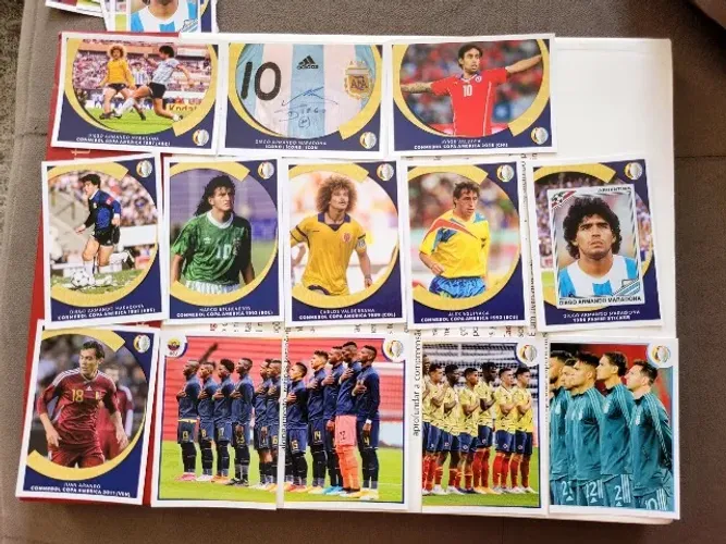 Figurinhas Copa América 2021 (102 unidades)