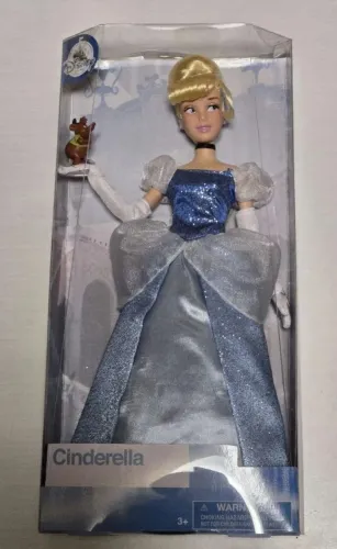 BONECA BARBIE CINDERELA COM RATO DISNEY STORE NOVA LACRADA ITEM RARO