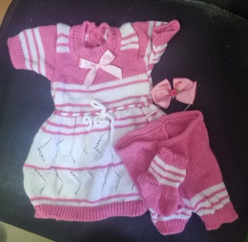 Vestido para boneca grande
