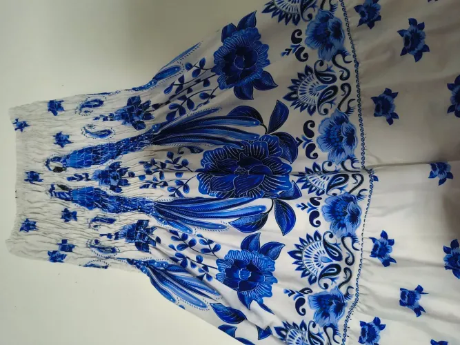 Vestido longo Tam único