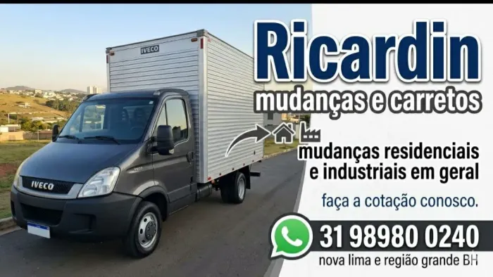 Mudanças e carretos residenciais e industriais em geral