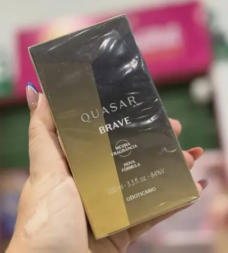 Perfume Quasar Brave de o Boticário. Entregamos em Belem e Ananindeua