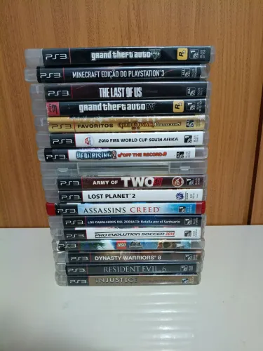 Vendo 17 jogos de ps3 em bom estado, vendo todos em conjunto e avulso também 