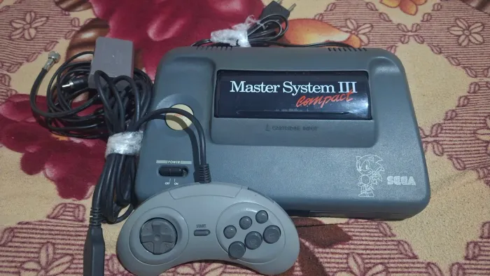 Master System 3 Compact Pega Cartucho