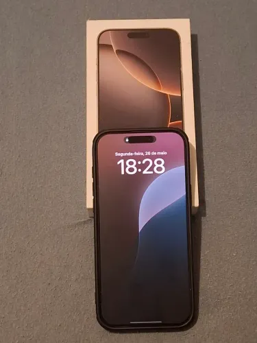 Iphone 16 pro max 256gb Titânio deserto