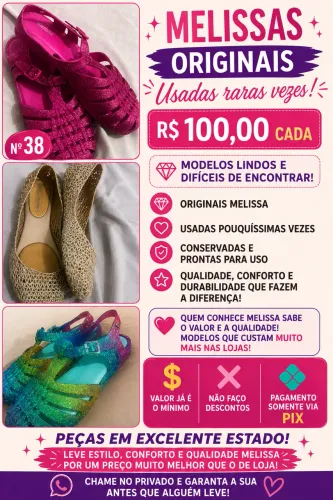 Melissas originais.
