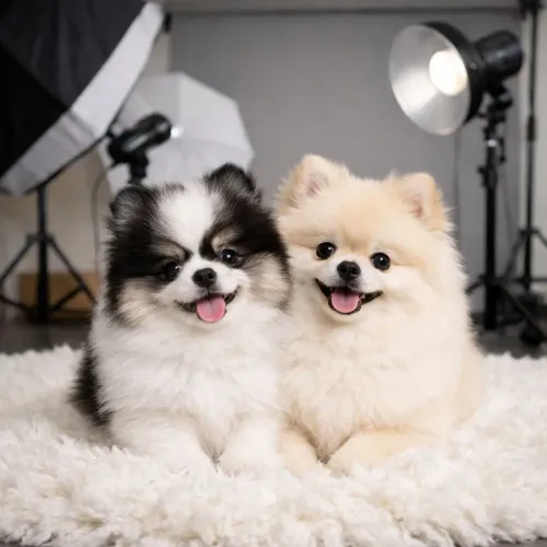 Filhotes de Spitz Alemão Anao