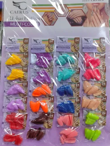 Cartela De Unhas Postiças + 100 Por Cartela