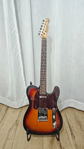 Guitarra Telecaster Squier California Sunburst + Capa Fender