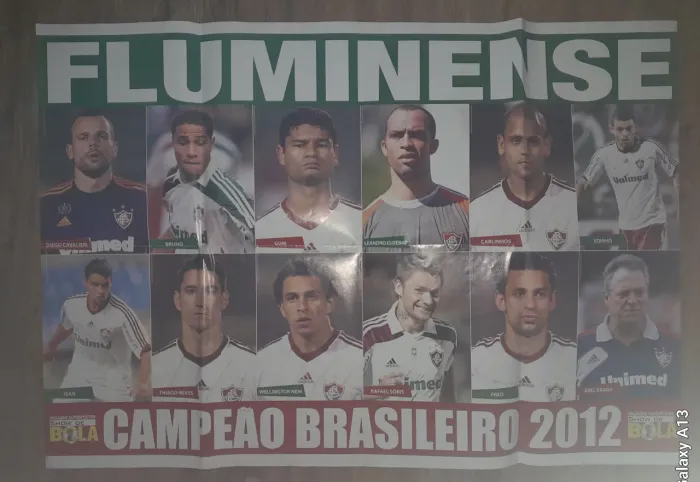 Pôster Show de Bola Fluminense Ano 2012