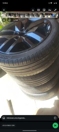 Roda 17 furacão 5 x112 modelo golf ou Jetta novo