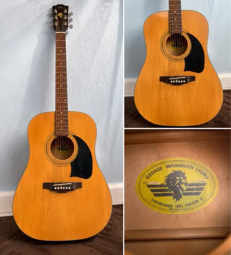 Vendo violão George washburn Lyon 1883