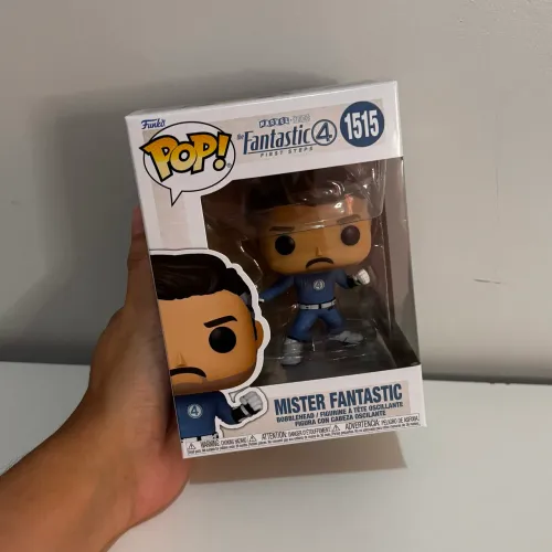 Funko Pop Senhor Fantástico - Mister Fantastic - 1515 - Quarteto Fantástico - Vingadores