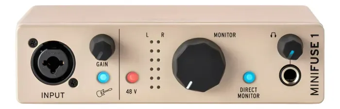 Interface De Audio Arturia Minifuse 1 Usb-c Champagne