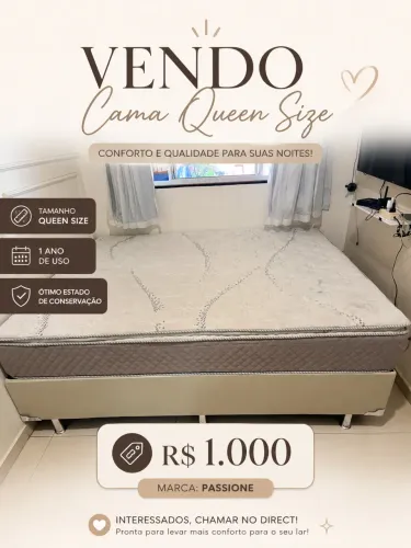 Cama queen size