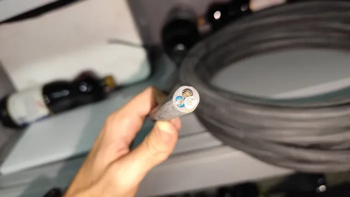 Cabo PP Trifásico HEPR 10 mm (11 metros)