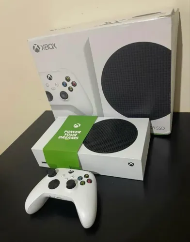 XBOX SERIES S - 512 gb SSD - SEMI NOVO COMPLETO C/CAIXA