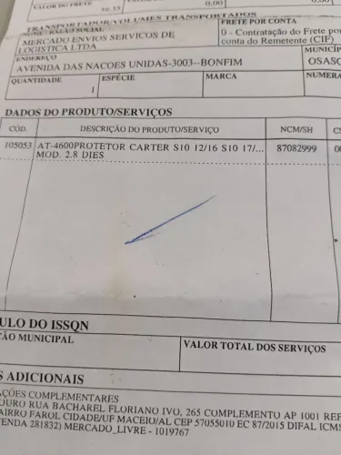 Protetor de cárter peito de aço S10