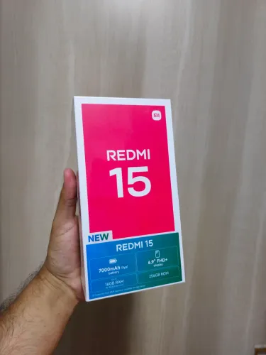Redmi 15 256GB Lacrado