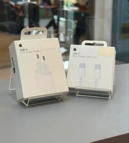 Kit Carregador iPhone e Android + Fonte Turbo 20W