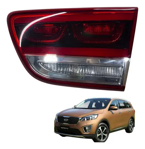 Lanterna Traseira Kia Sorento 2015 2016 2017 Direita Tampa Direito/passageiro Vermelho