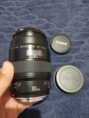 Lente Canon 100mm 2.8 