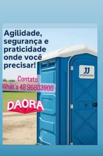 Locação de Banheiros Quimicos para Eventos e Obras!