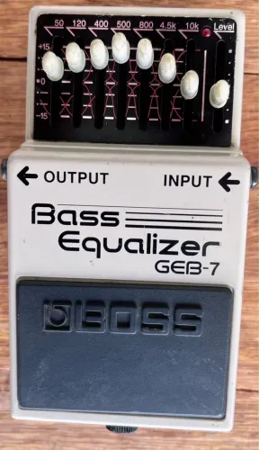 Boss Bass Equalizer GEB-7 Pedal