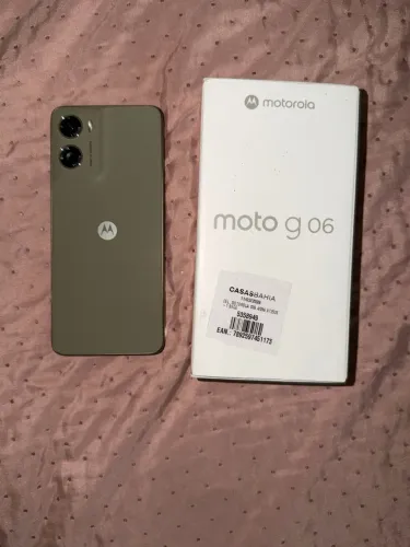 Moto G 06 256gb novo