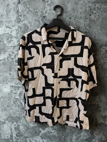 Camisa oversized blue steel tamanho g 