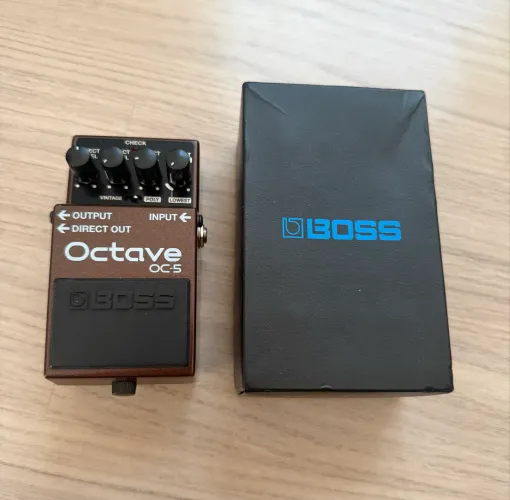 Pedal oc-5 octave para baixo/guitarra