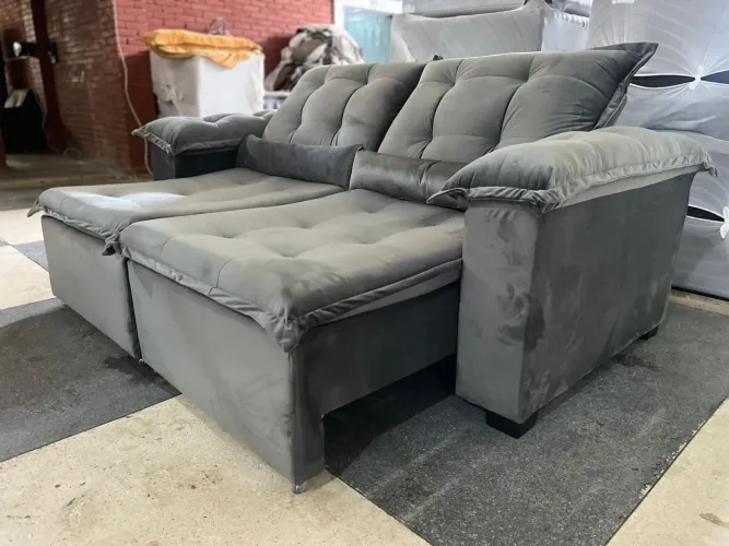 Oferta!! Sofá Reclinavel Retratil 1,80 Novos !!