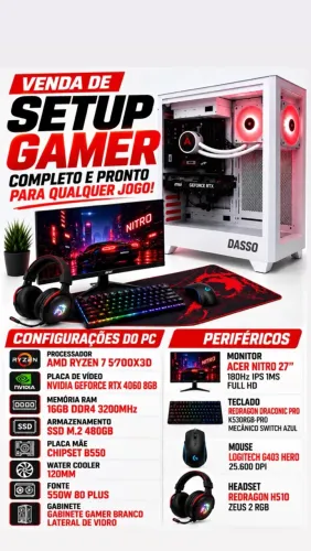 Máquina Gamer completa !