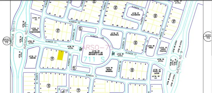 Lote 536m2 na Arso 75 acesse agora