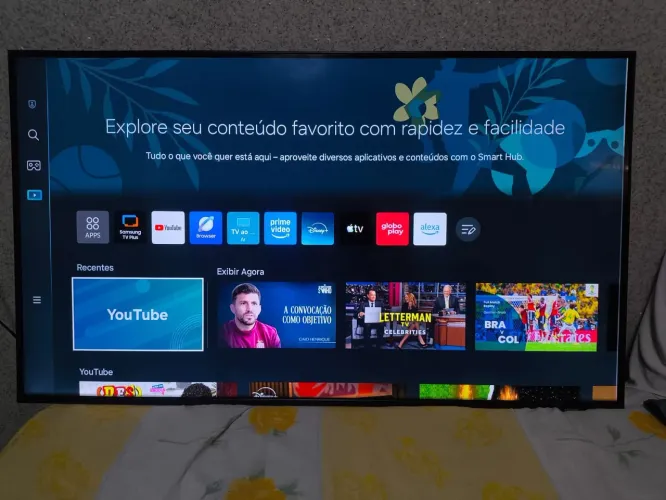 Vendo TV 43 smart Samsung 4k Xbox, Wi-Fi,Bluetooth,espelhamento Smartphones tudo funciona