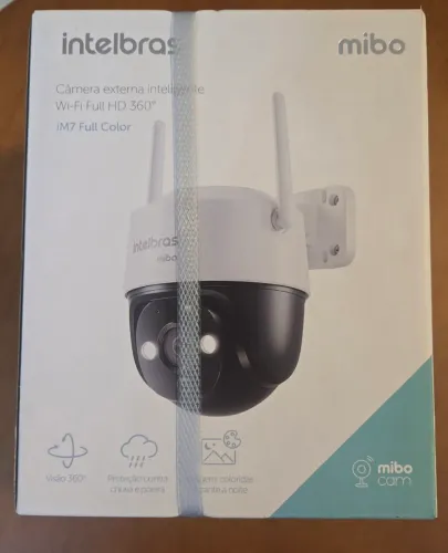 Camera Externa Inteligente WiFi Full HD 360º - IM7 Full Color