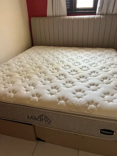 Cama BOX Milano Gel da Minaspuma King size