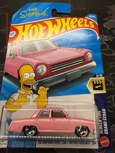 Hotwheels The Simpsons Family Car