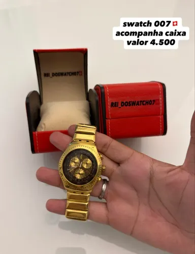 swatch 007 banho zerooo