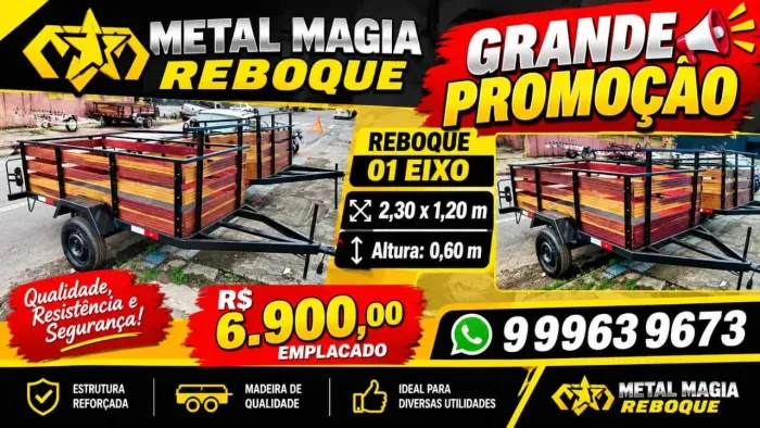 Vendo reboque