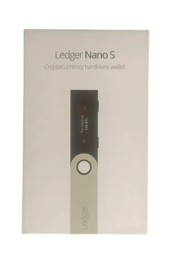 Ledger Nano S - Carteira física de hardware USB para segurança digital, Pronta para Usar