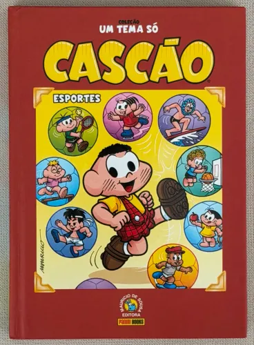 HQ TURMA DA MÔNICA COLEÇÃO UM TEMA SÓ - CASCÃO ESPORTES