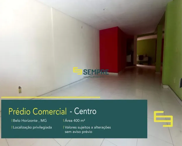 Prédio Comercial para alugar no Centro de BH